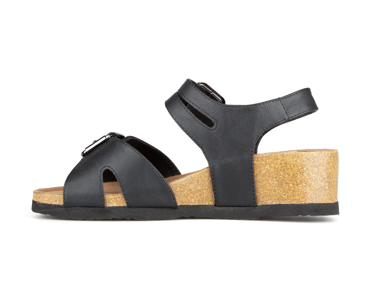 Sandales à talon compensé Alberto pour femmes - ALANDA - Image 11