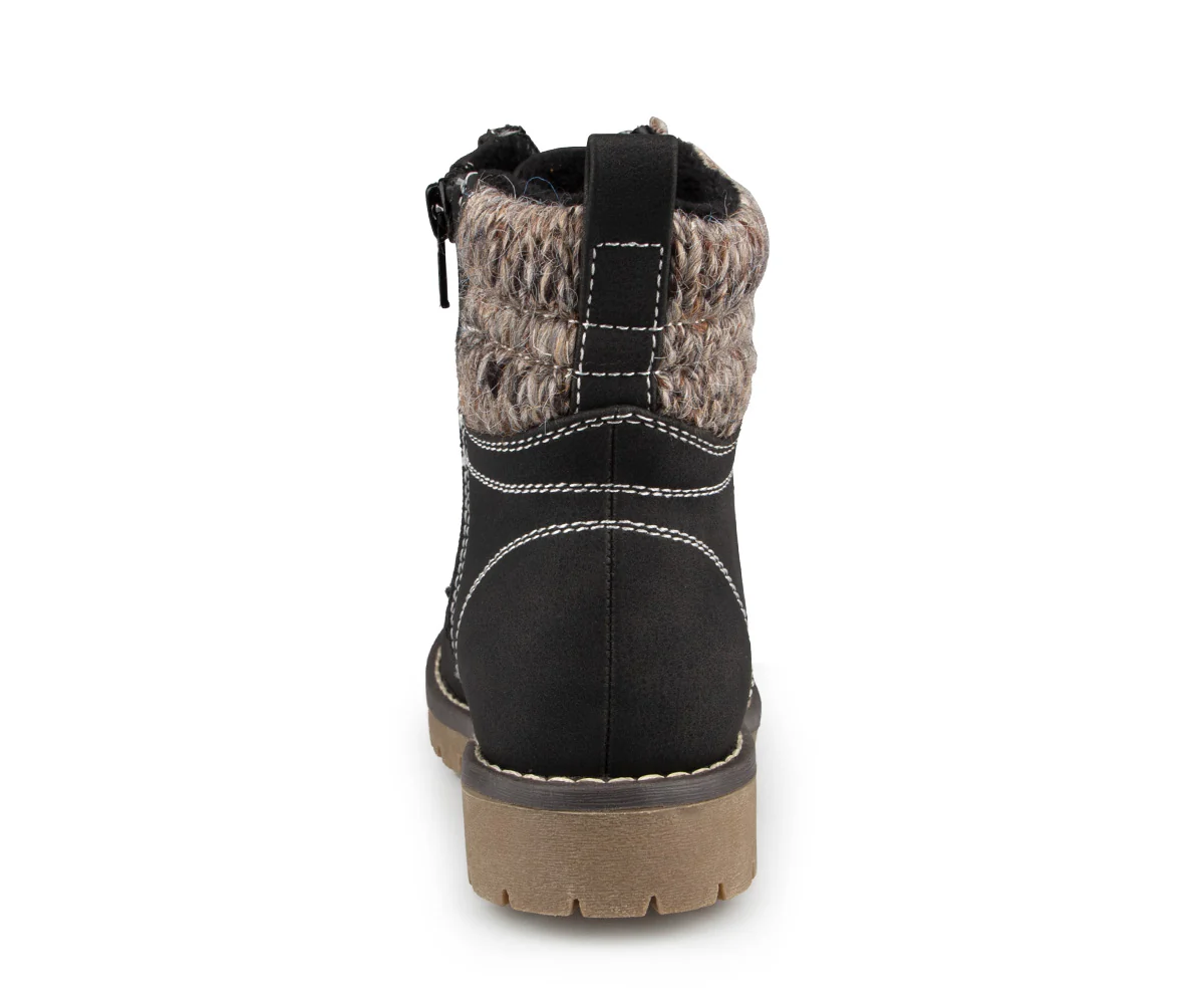 Amaterasu - Bottes d'automne noires Alberto pour filles - Image 5