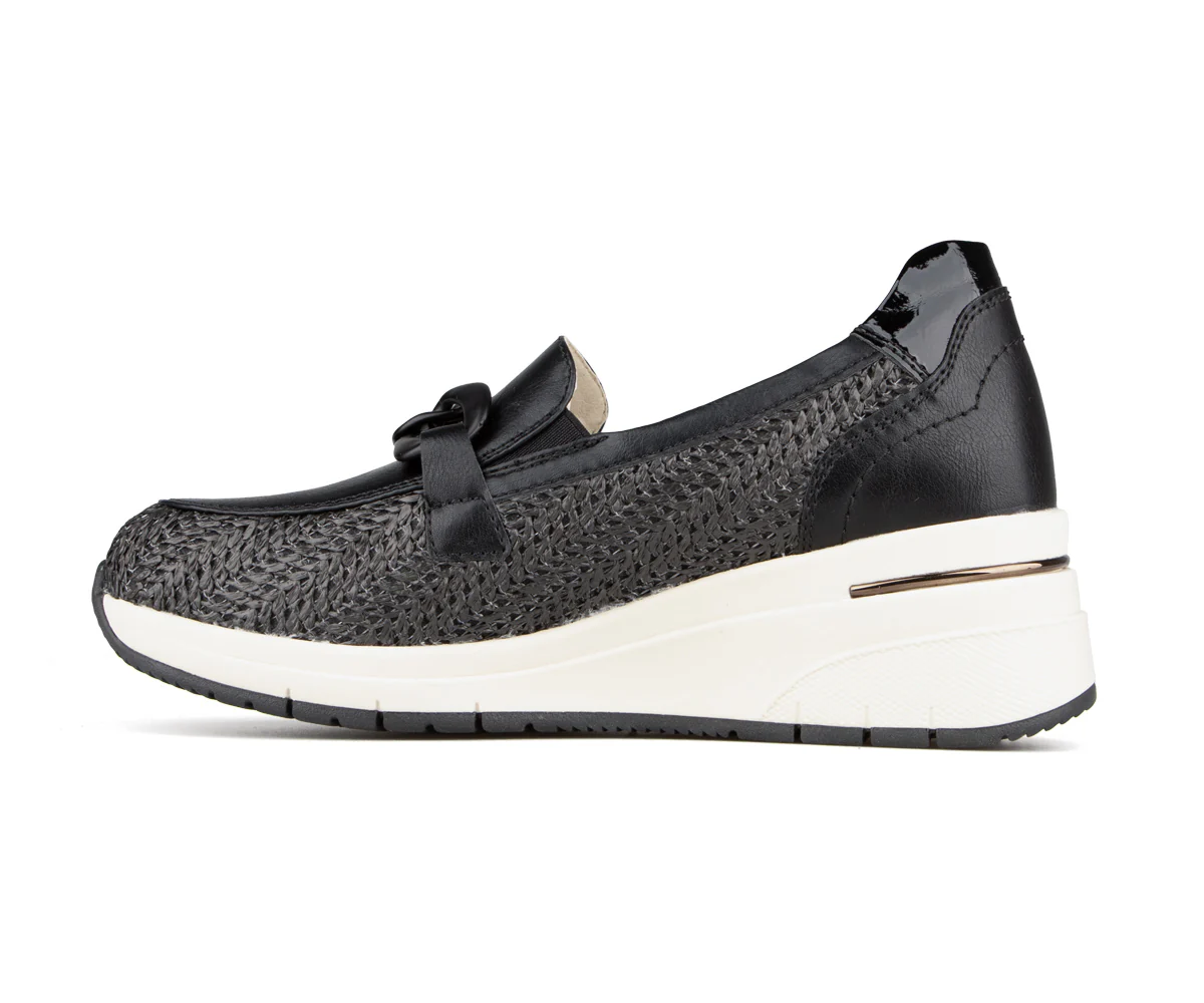 Souliers à talon compensé Alberto femmes – AMUNDI - Image 3