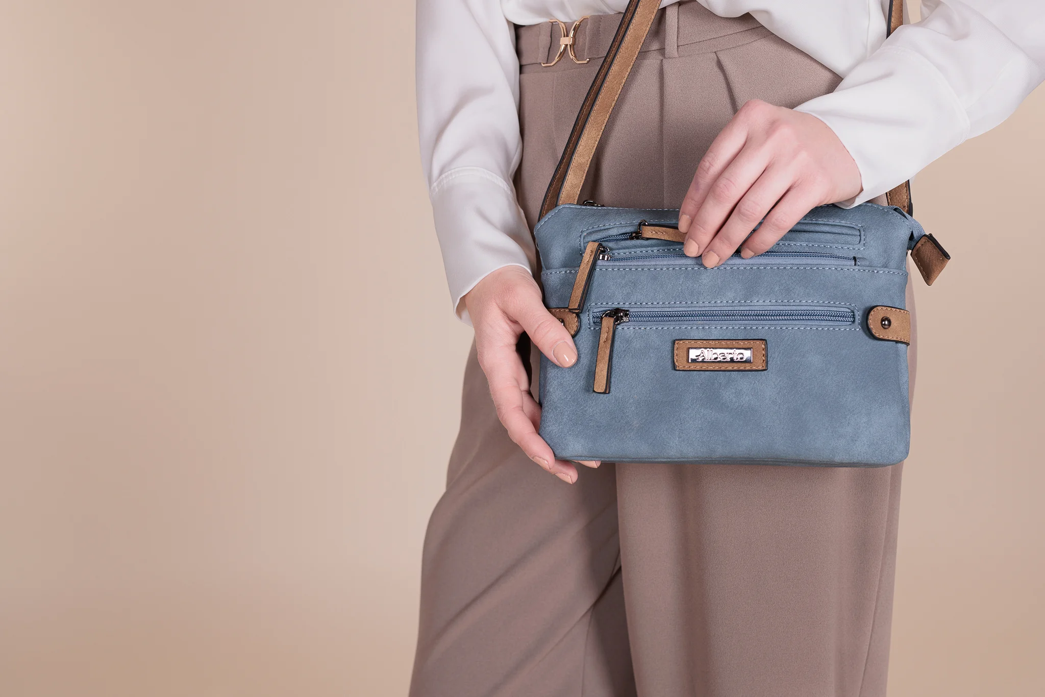Sac à main Alberto pour femmes - ANAVASA - Image 12