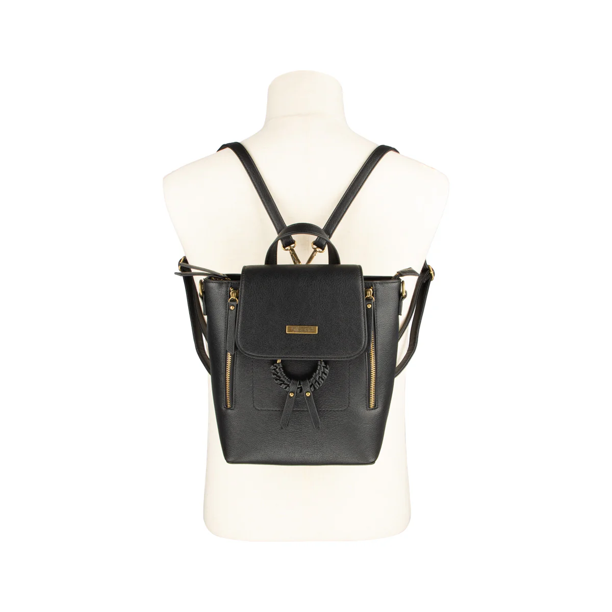 Beata - Sac à dos en cuir synthétique Alberto pour femmes - Image 6