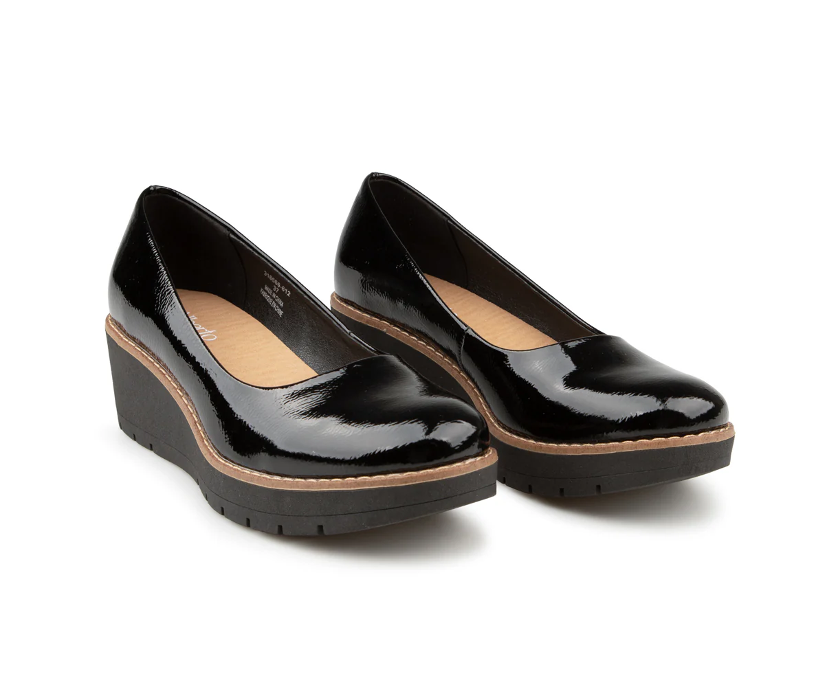 Soulier escarpin noir Alberto pour femmes - BIANCHI - Image 7
