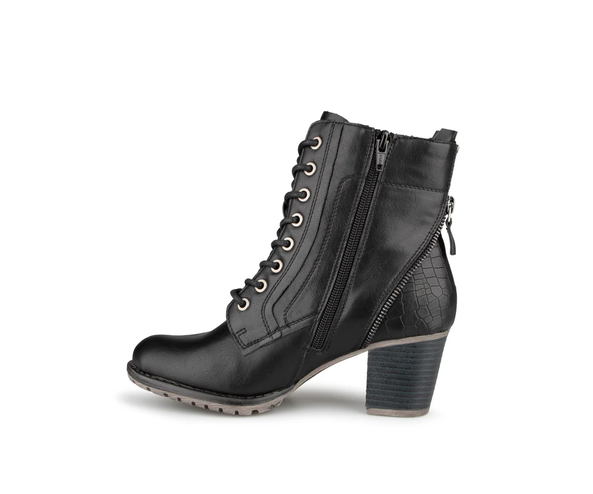 Borboleta - Bottes courtes à talons Alberto pour femmes - Image 9