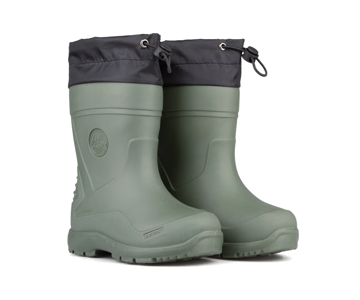 Bottes de pluie doublées Blue Rocky pour petits garçons - FRASER - Image 13