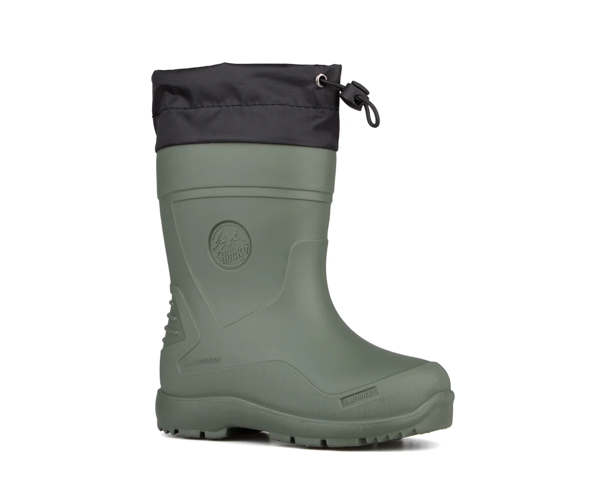 Bottes de pluie doublées Blue Rocky pour petits garçons - FRASER - Image 8