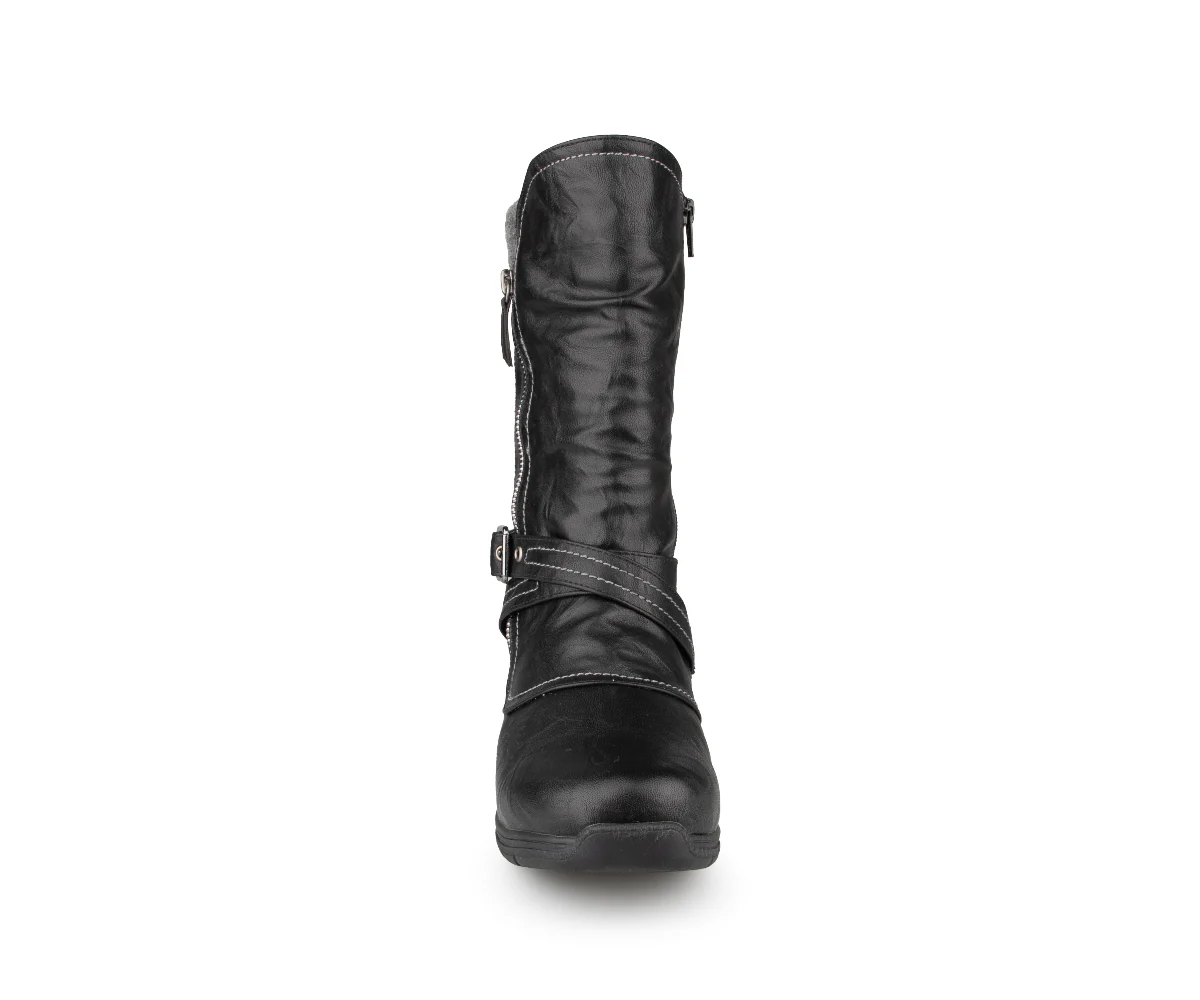 Bottes d'hiver mi-mollet West Way pour femmes - BURUNDI - Image 3