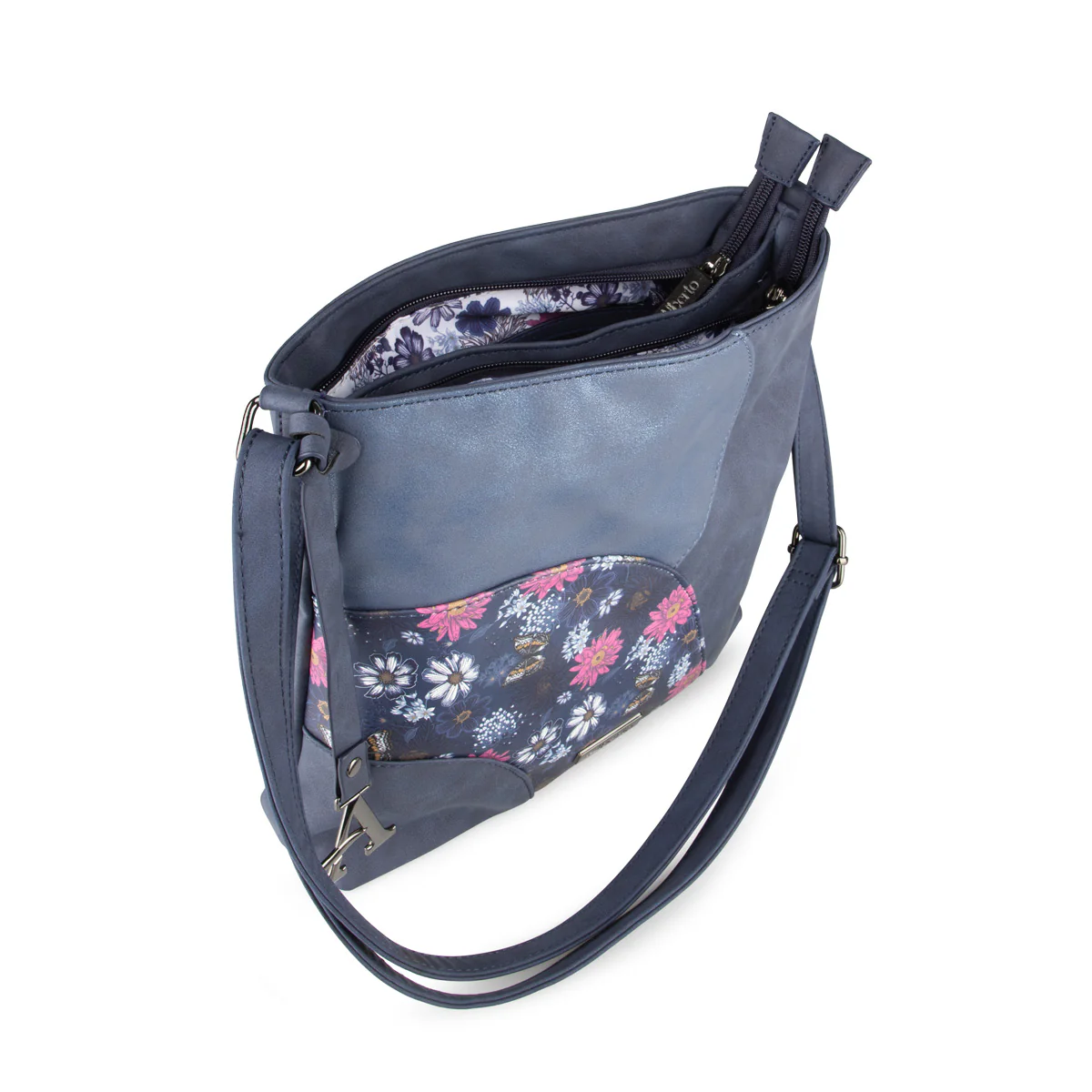 Sac à main Alberto pour femmes - BUTTERFLOWERS - Image 3