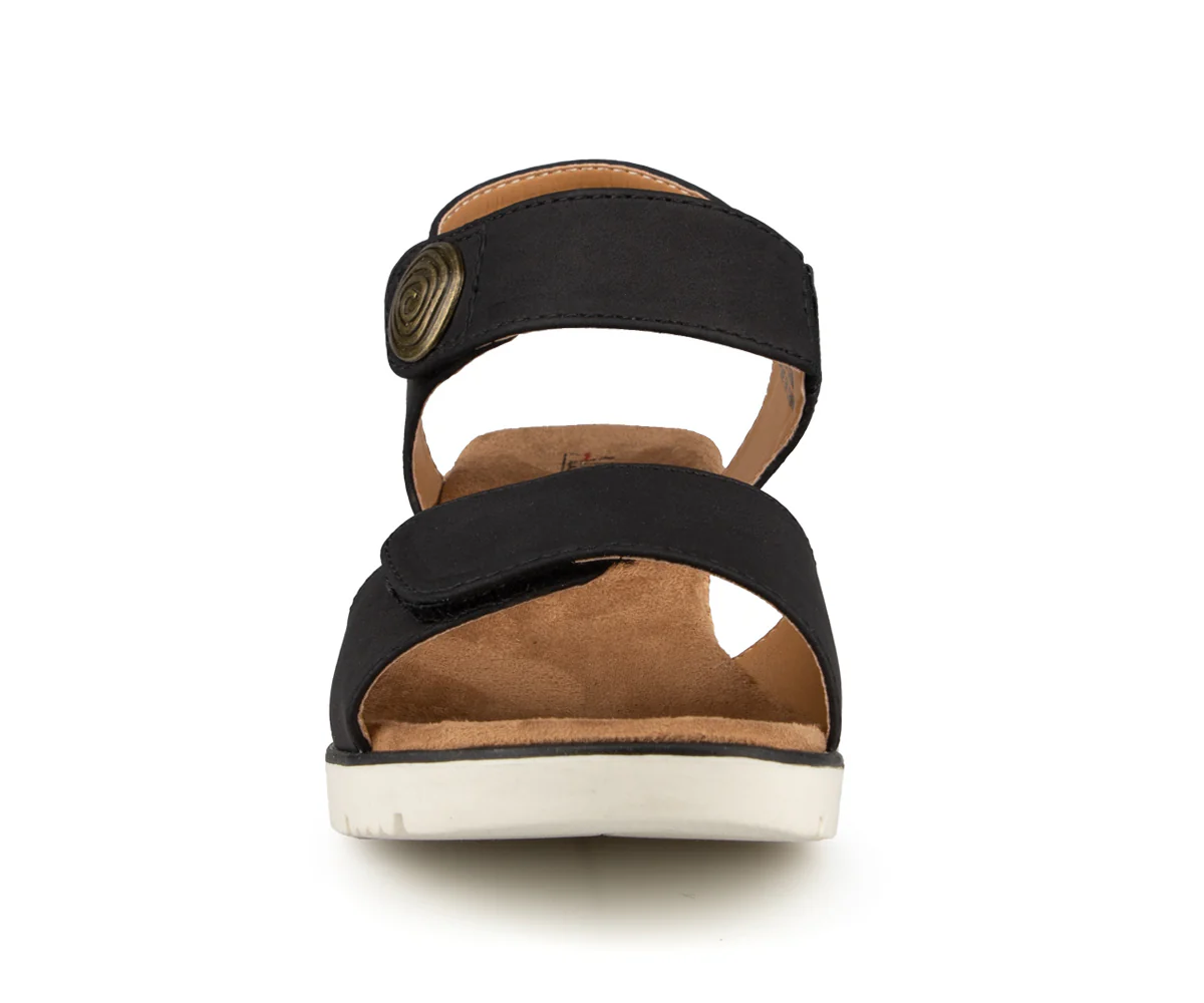 Carambole - Sandales à talon compensé Alberto pour femmes - Image 4