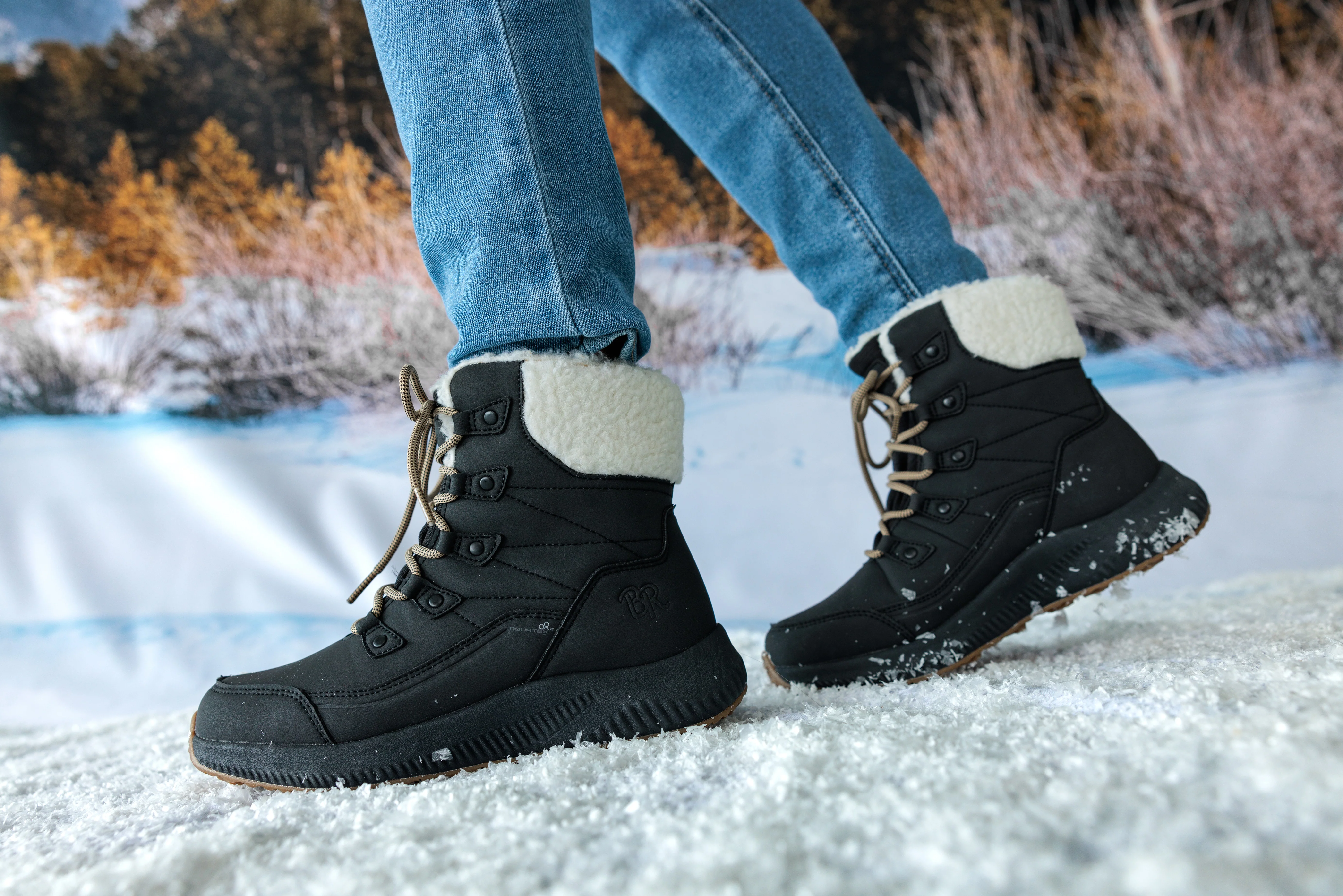 CHARMINA - Bottes d'hiver Blue Rocky pour femmes - Image 9