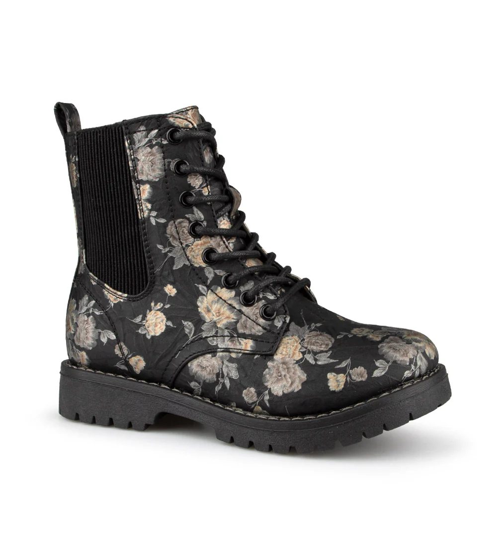 Couscous - Bottillons fleuris Alberto pour filles