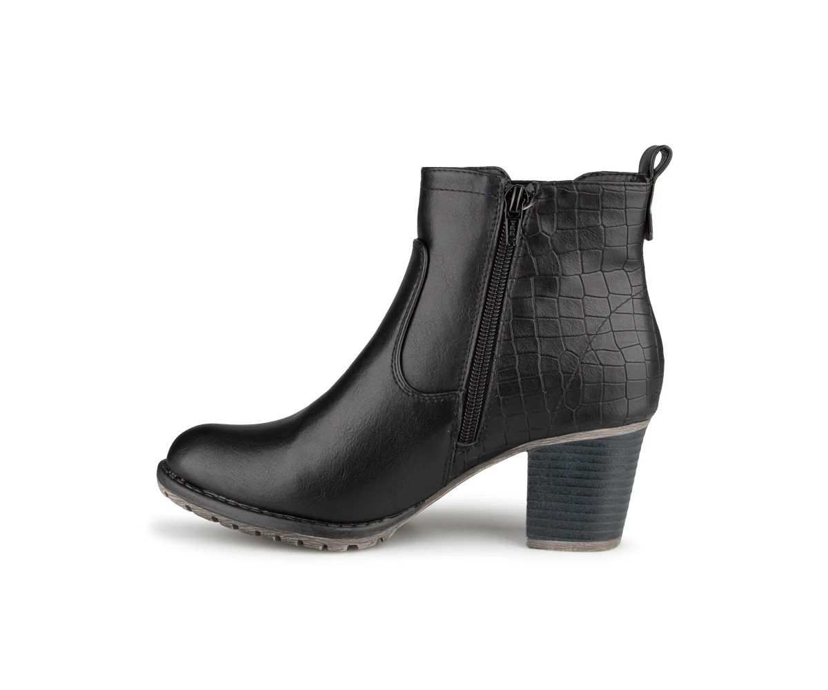 Escorpiao - Bottes courtes noires Alberto pour femmes - Image 3