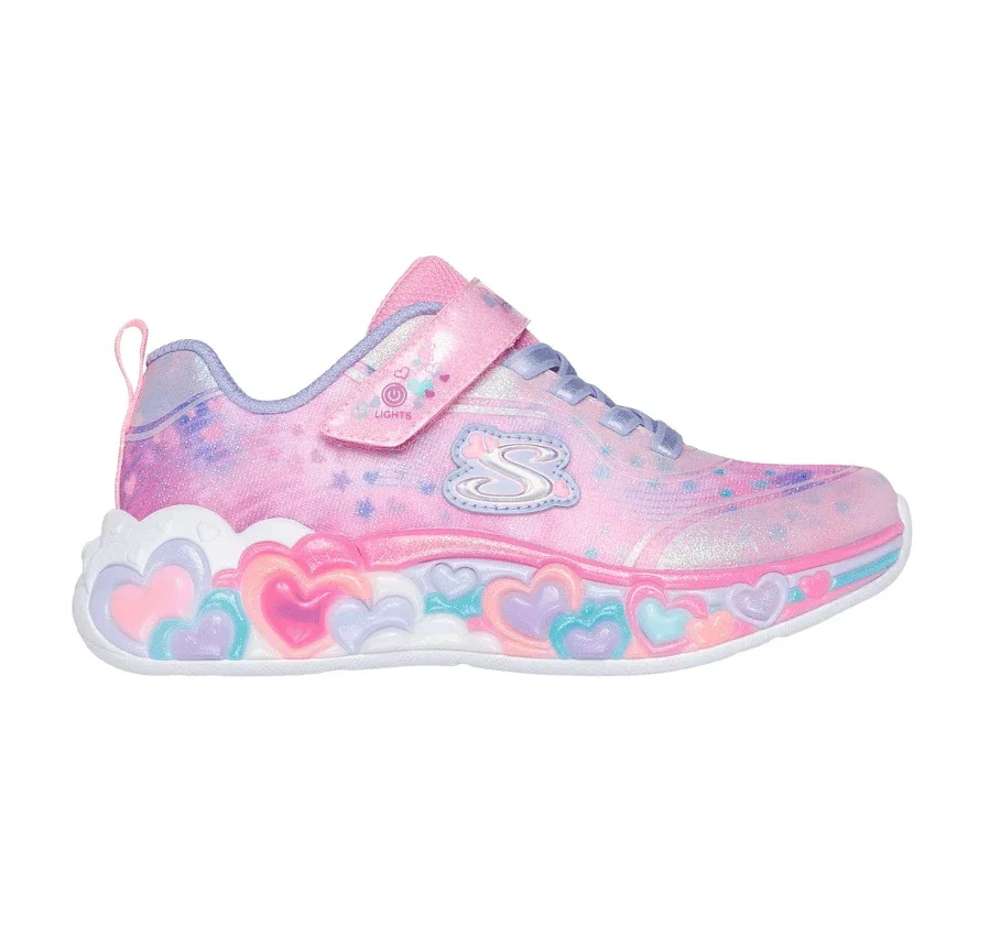 Souliers avec lumières Skechers pour petites filles - ETERNAL HEART LIGHTS