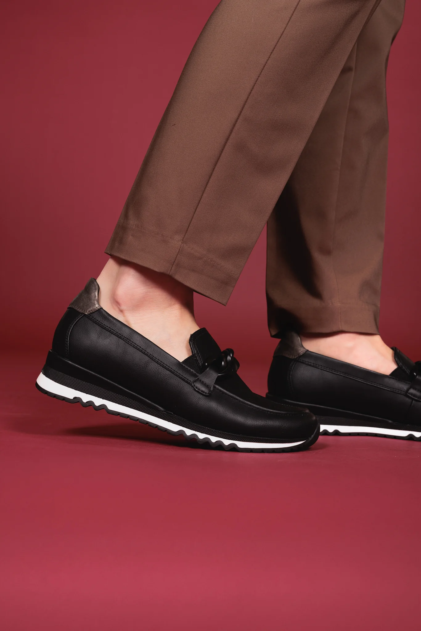 Souliers Alberto pour femmes à talon compensé - FENCY - Image 3