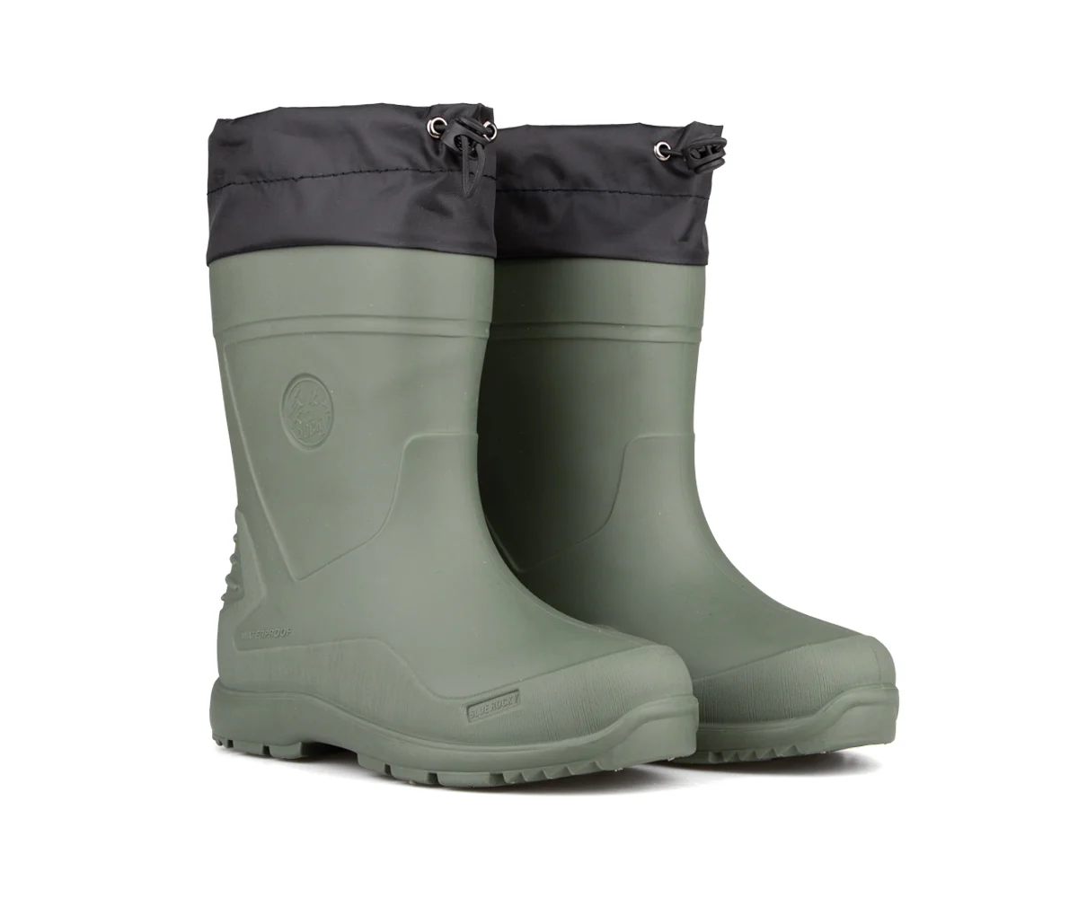 Bottes de pluie doublé Blue Rocky pour garçons - FRASER - Image 6