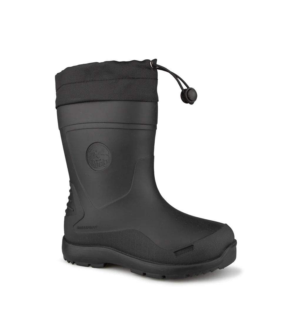 Bottes de pluie avec collet Blue Rocky pour enfants - Fraser