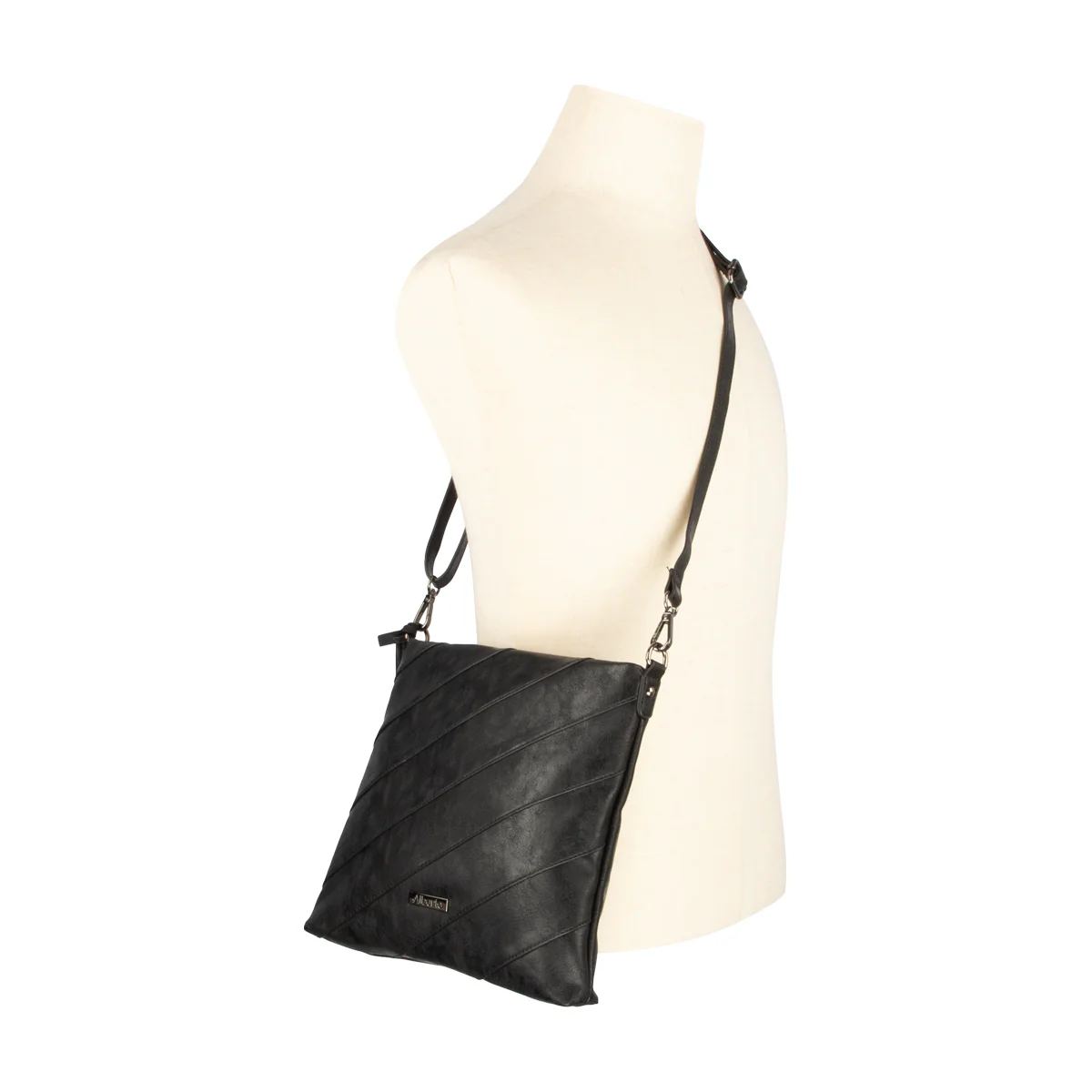 Sac à bandoulière Alberto pour femmes - FUSCIA - Image 4