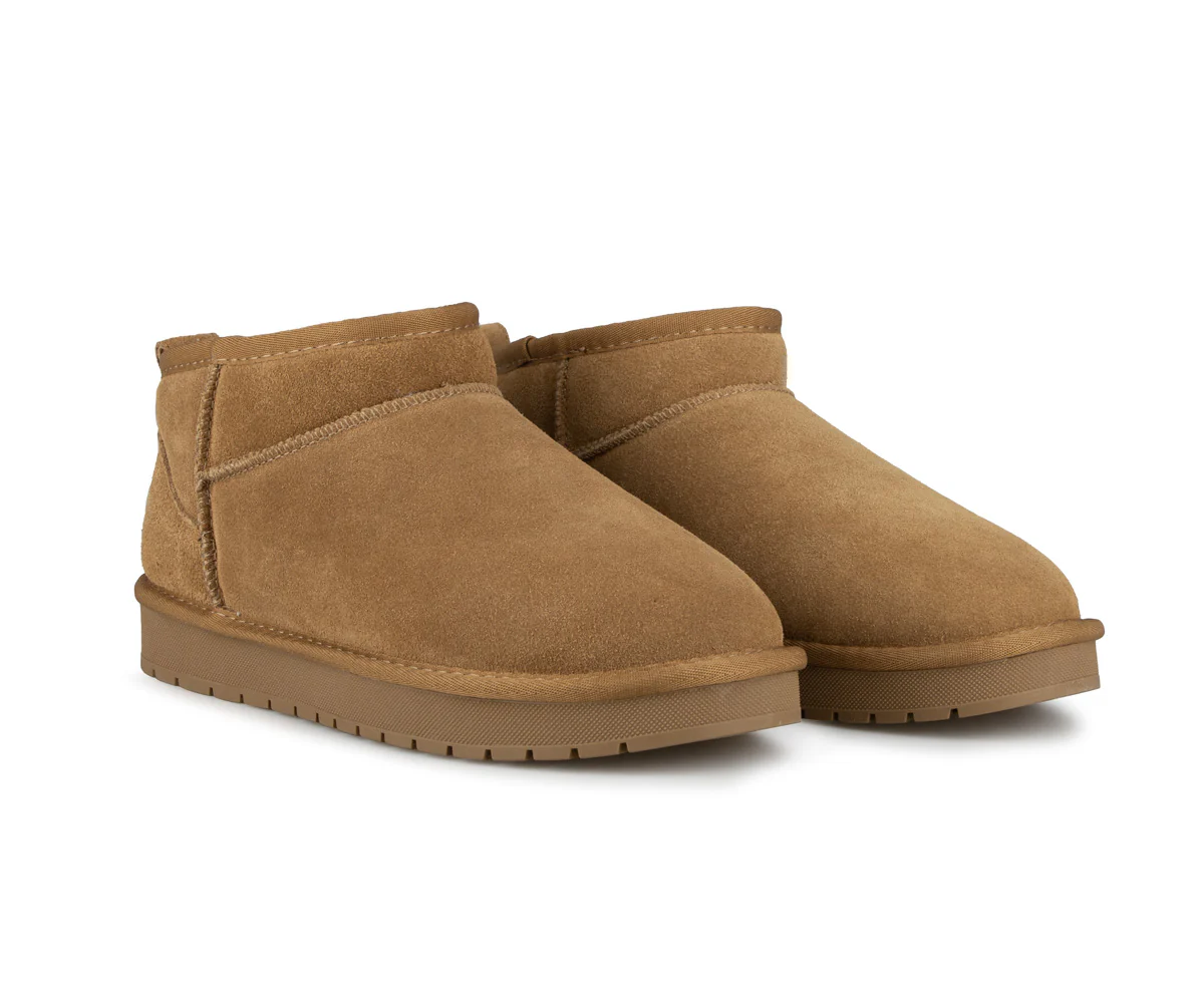 Bottes courtes en suède Alberto pour femmes - GHANA - Image 7