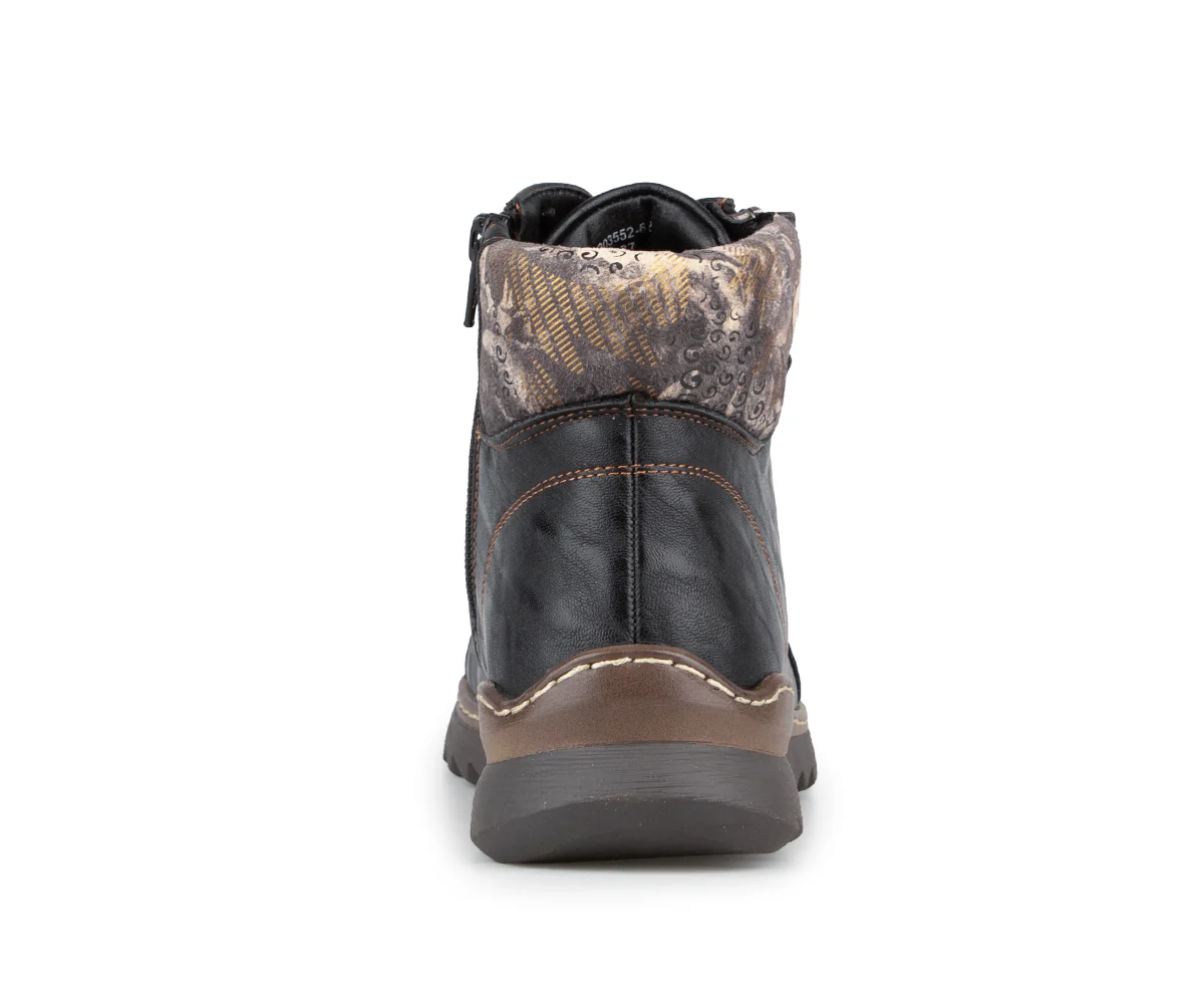 Bottes courtes Alberto pour femmes - GHOLA - Image 4