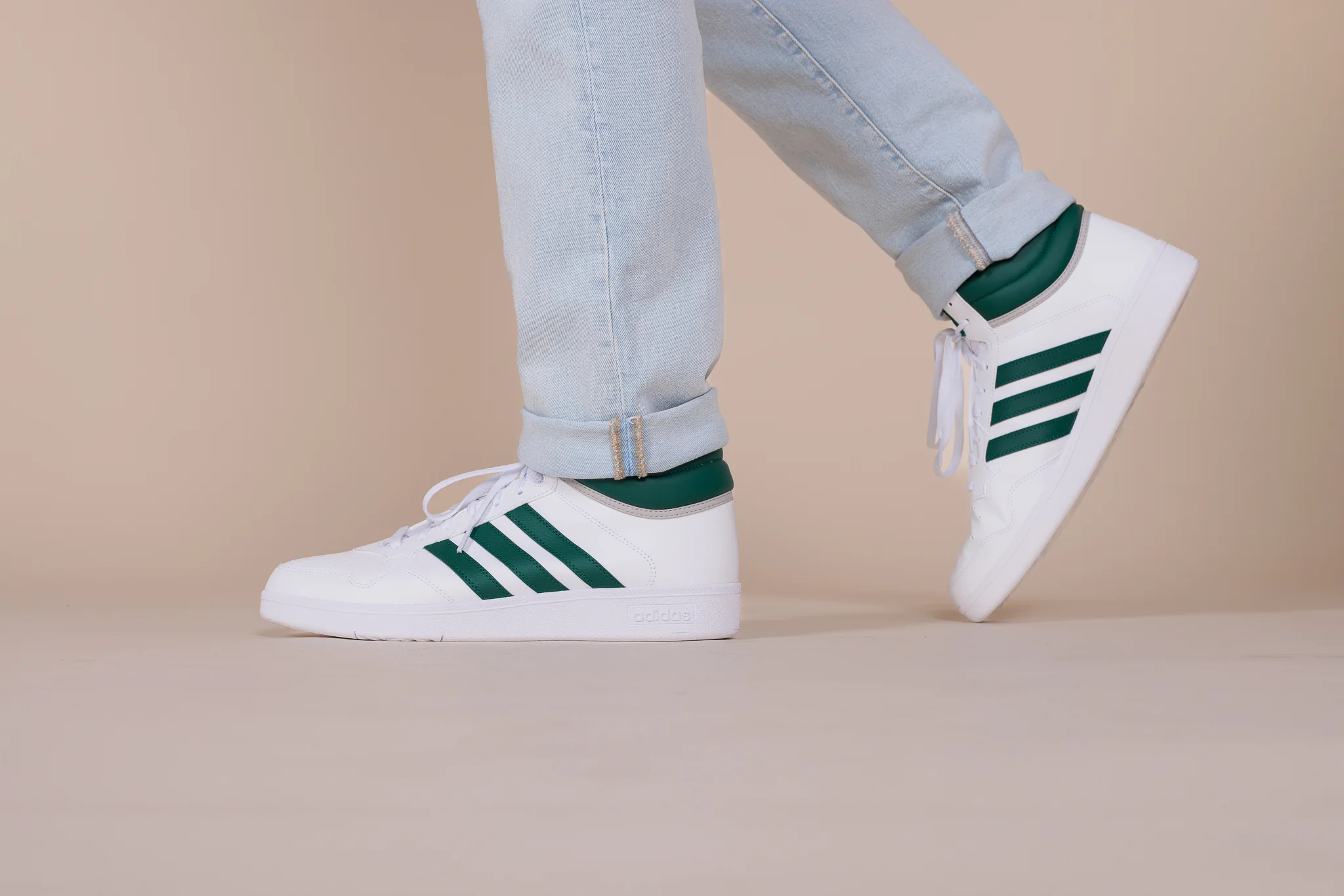 Souliers mi-montants Adidas pour hommes - HOOPS 4.0 MID - Image 14