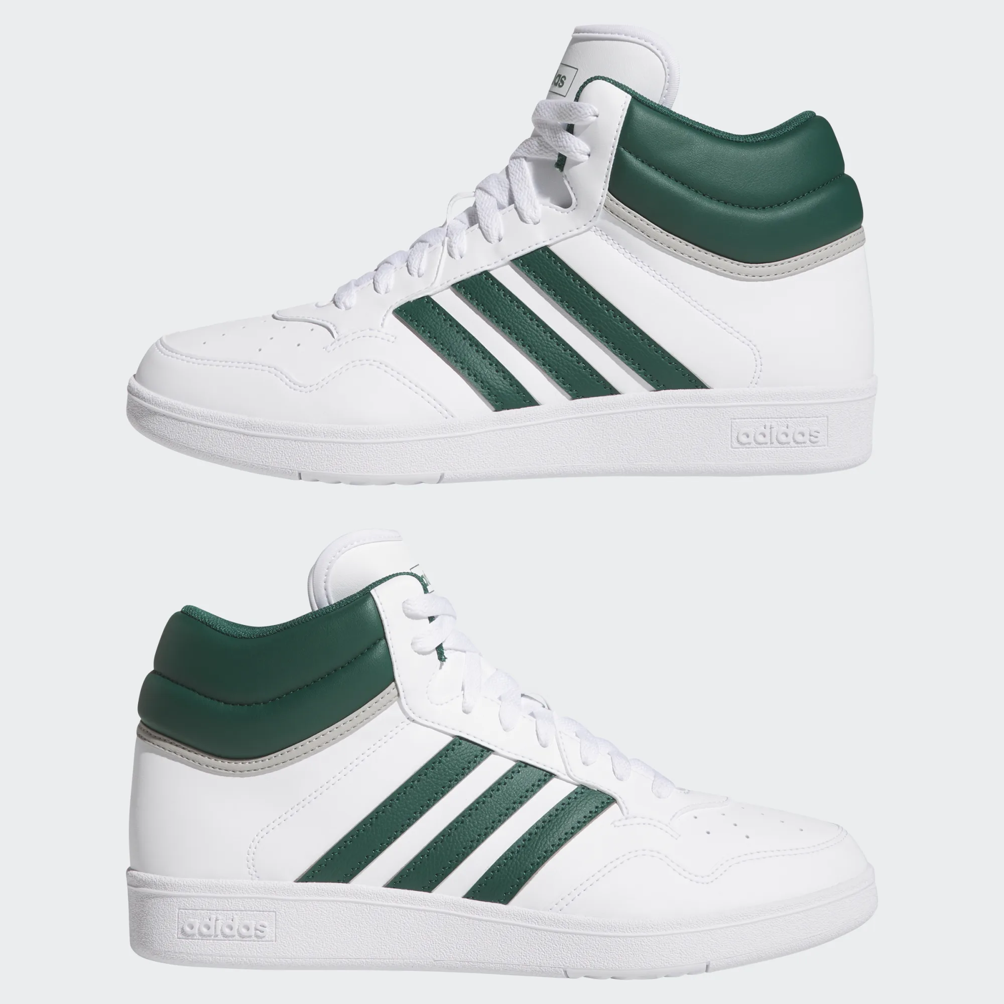 Souliers mi-montants Adidas pour hommes - HOOPS 4.0 MID - Image 7