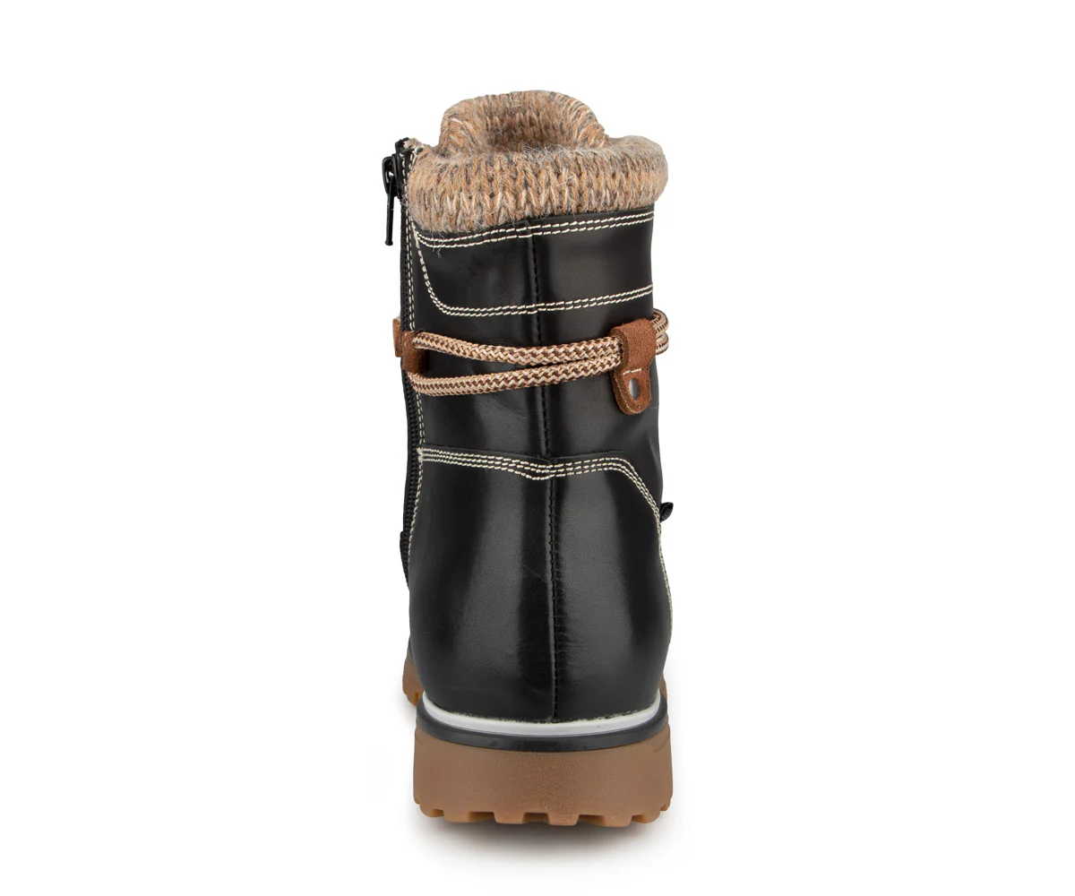 HYSOPE - Bottillons d'hiver lacés et crampons Manathan femmes - Image 10