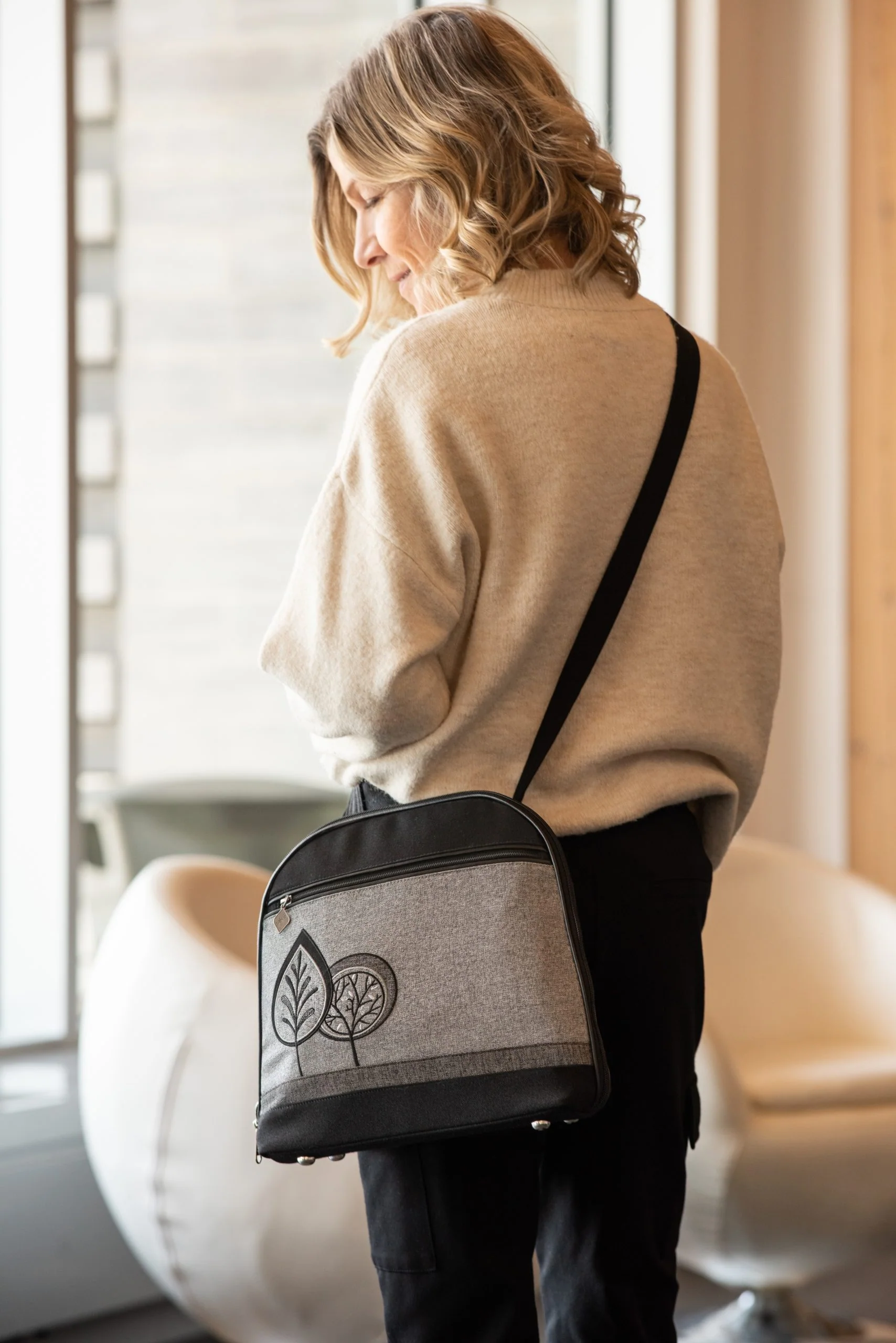 Sac convertible Jak's pour femmes - JAK ACAJOU - Image 3