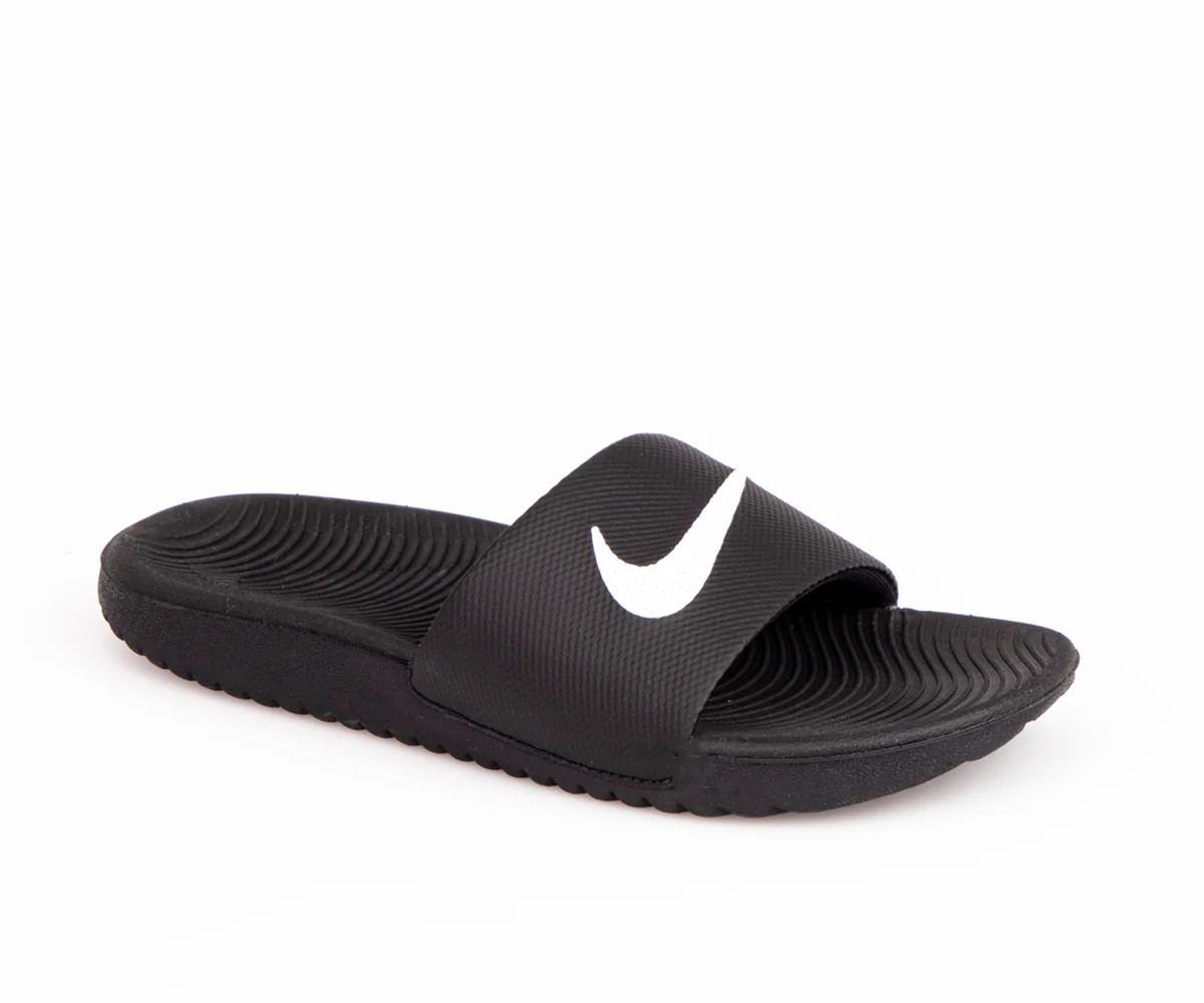 Kawa - Sandales noires Nike pour enfants juniors - Image 2