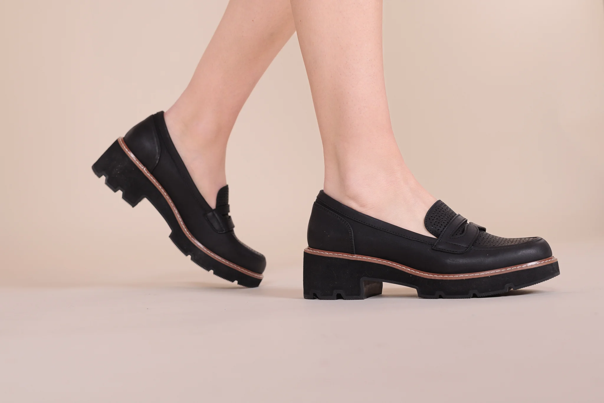 Souliers à talon compensés Alberto pour femmes - KAWERAU - Image 11