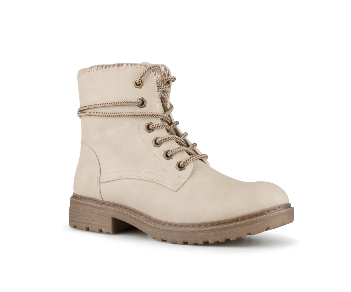 LAZALEEE - Bottes courtes à talon plat Alberto pour femmes