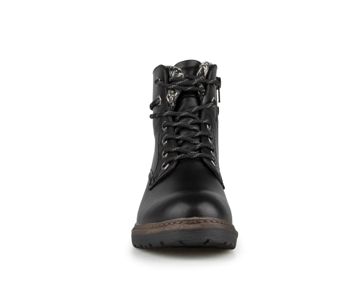 LAZALEEE - Bottes courtes à talon plat Alberto pour femmes - Image 10