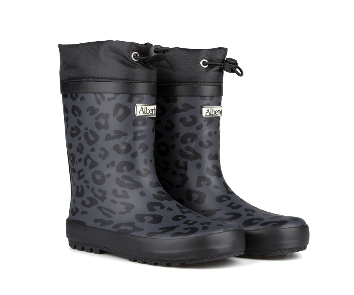 Bottes de pluie Blue Rocky filles imprimé léopard – LEO RAIN - Image 6