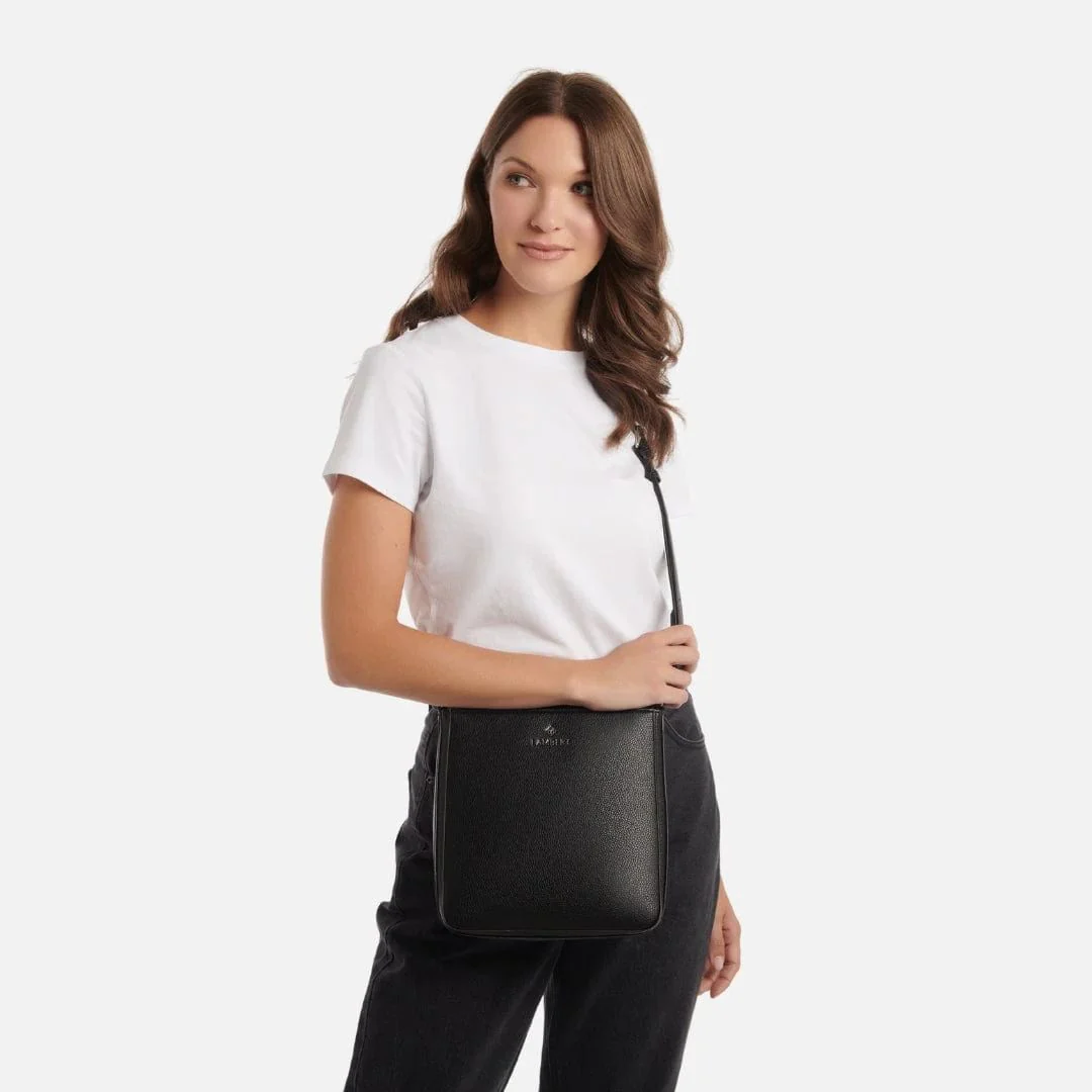 Sac bandoulière en cuir Lambert pour femmes - NATALIA CB - Image 2