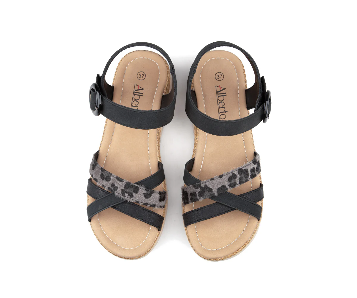 Sandales à fermeture velcro Alberto pour femmes - NEDITH - Image 15