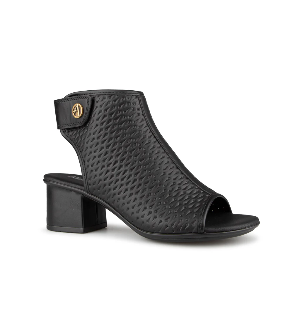 Osprey - Sandales noires à talon Alberto pour femmes