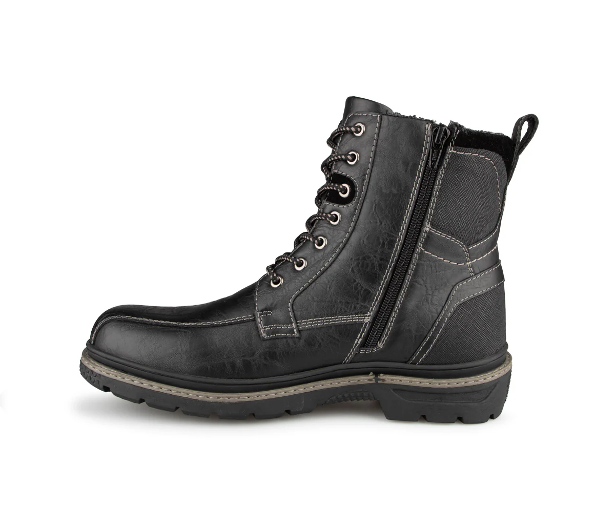 Papagaio - Bottes d'hiver lacées Manathan pour hommes - Image 3