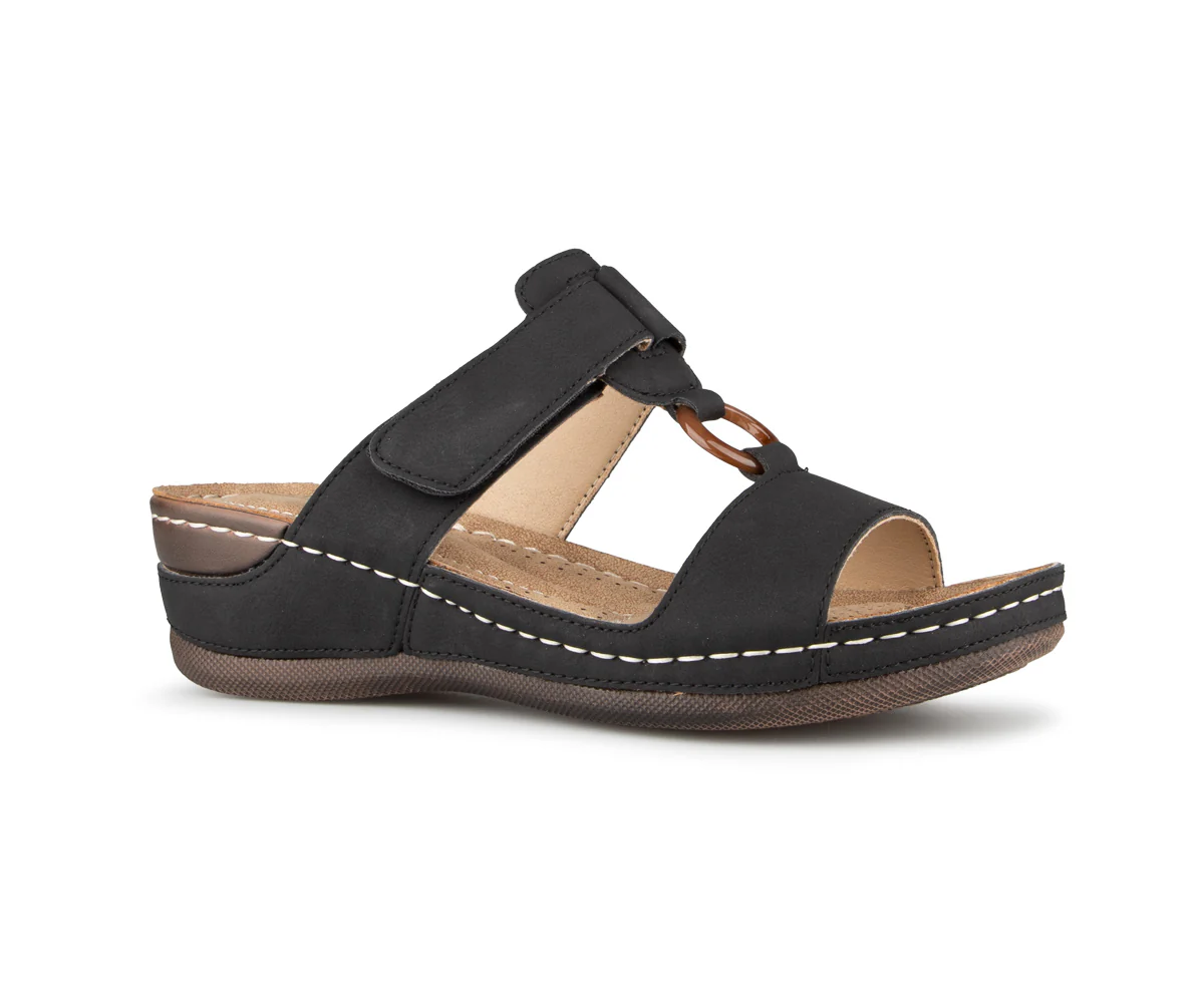 Pavoreal - Mules noires Ultime Confort pour femmes - Image 2