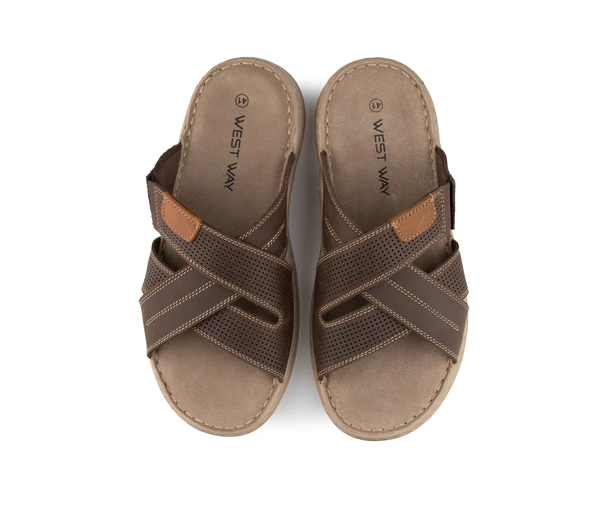 Sandales en cuir West Way pour hommes - PO - Image 7