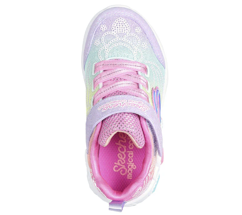 PRINCESS WISHES - Chaussures lumineuses Skechers pour petites filles - Image 4