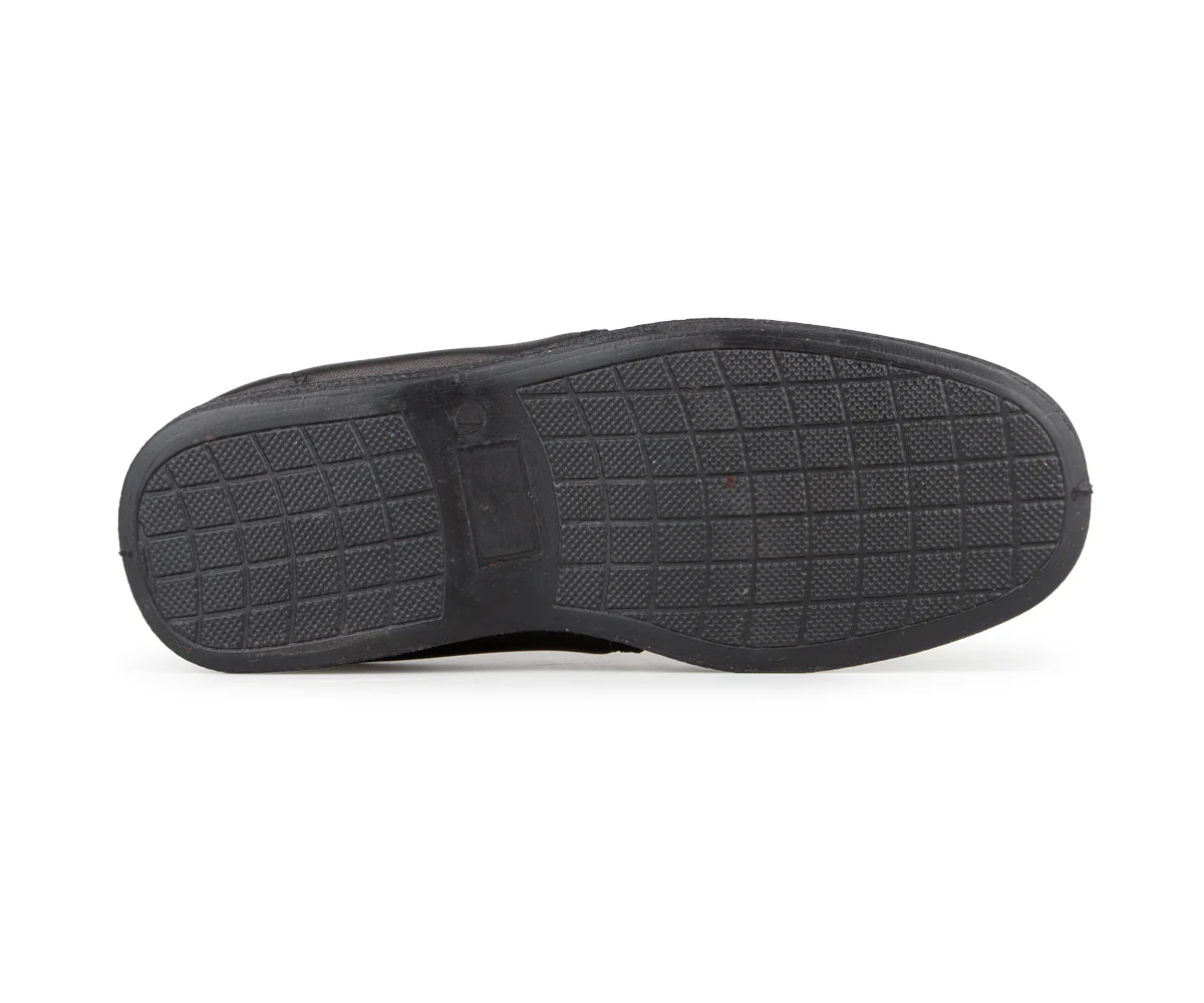 Pantoufles ComfortCare en cuir pour hommes - REALITY - Image 5