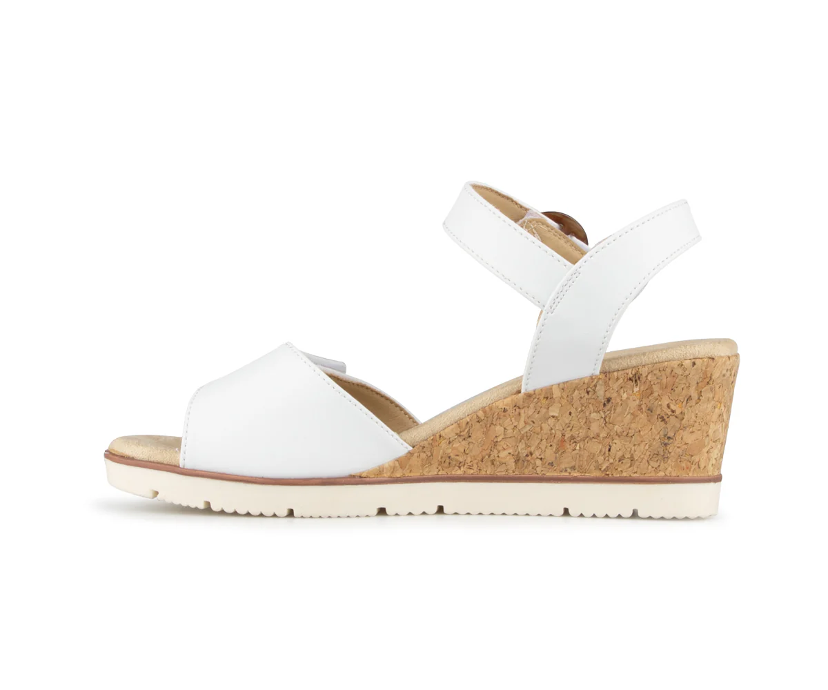 Sandales à talon compensé Alberto pour femmes - ROBAGAR - Image 3