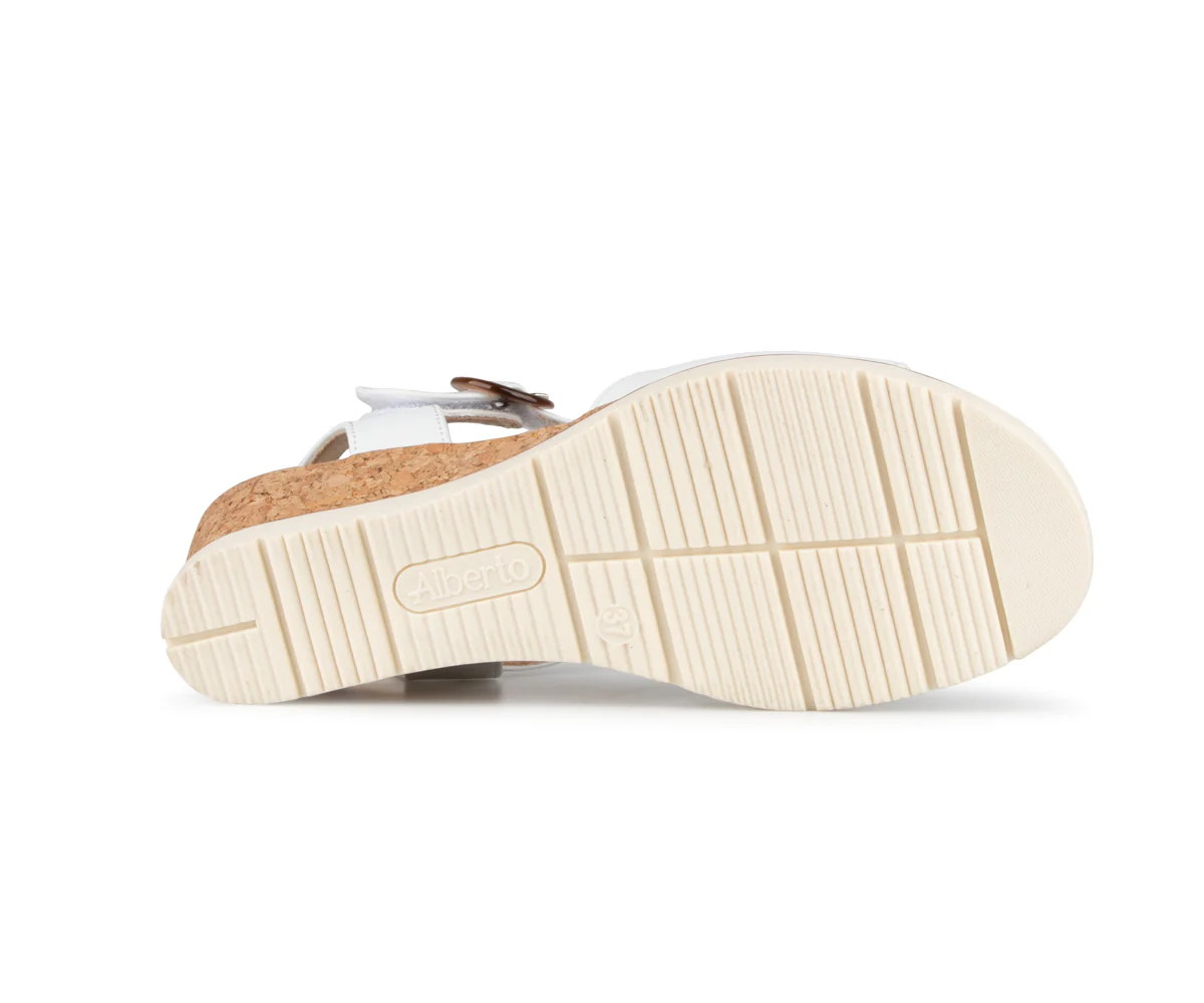 Sandales à talon compensé Alberto pour femmes - ROBAGAR - Image 5
