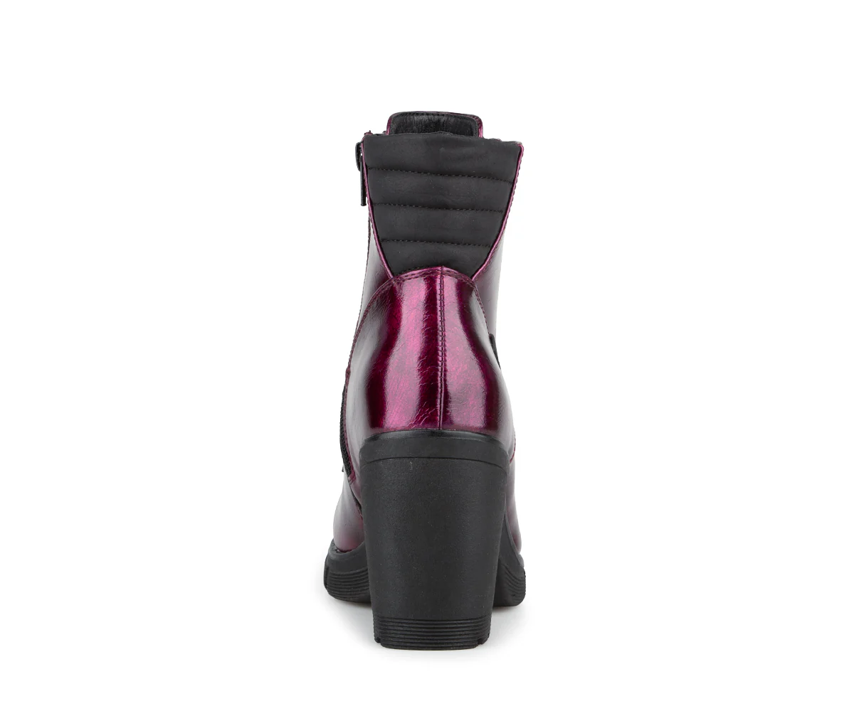 Bottillons à talon haut Alberto pour femmes - ROCKETIE - Image 4
