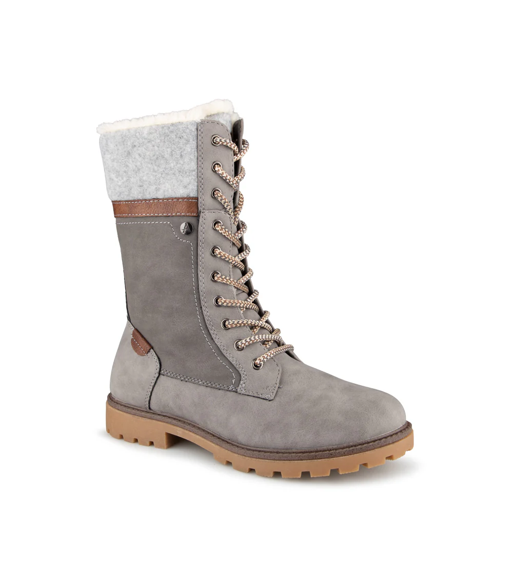 Ruibarbo - Bottes d'hiver Alberto pour femmes