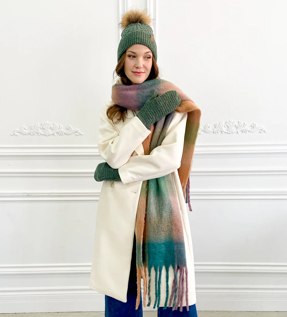SCARFULY - Foulard "oversized" Alberto pour femmes - Image 8