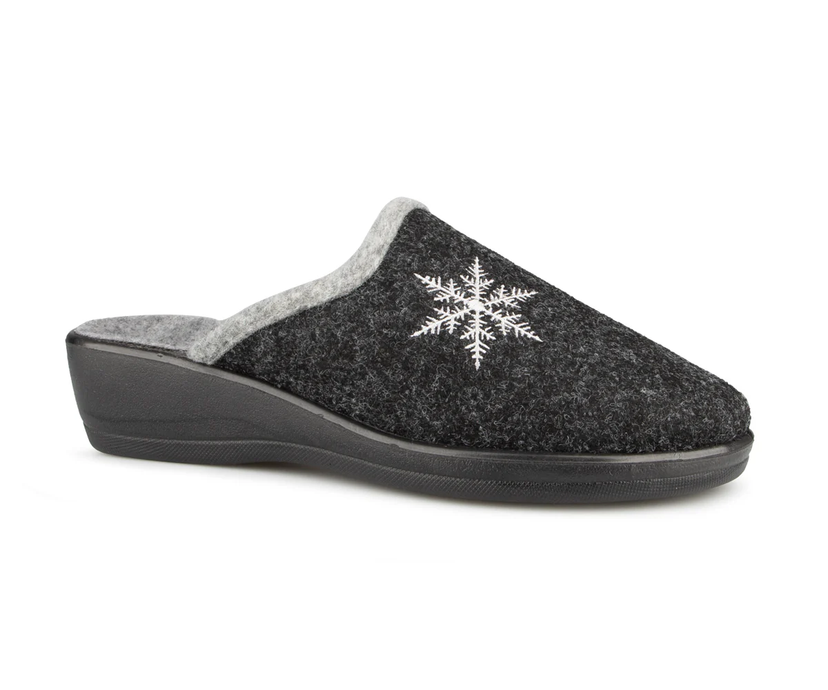 Snowflake - Pantoufles mules Comfortcare pour femmes - Image 2