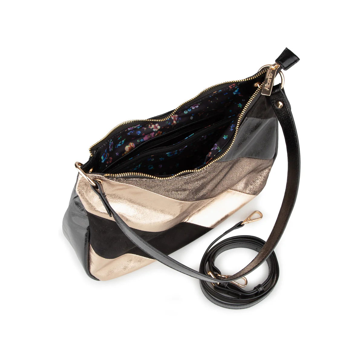 Sac hobo Alberto pour femmes - SPARKLYN - Image 3