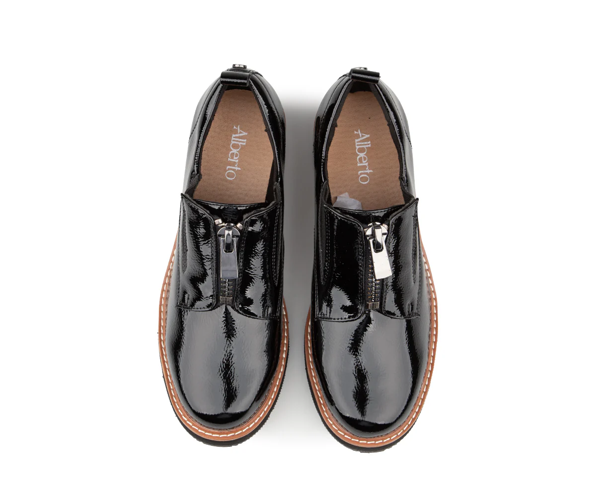 Soulier à talon compensé Alberto pour femmes - SWENLY - Image 7