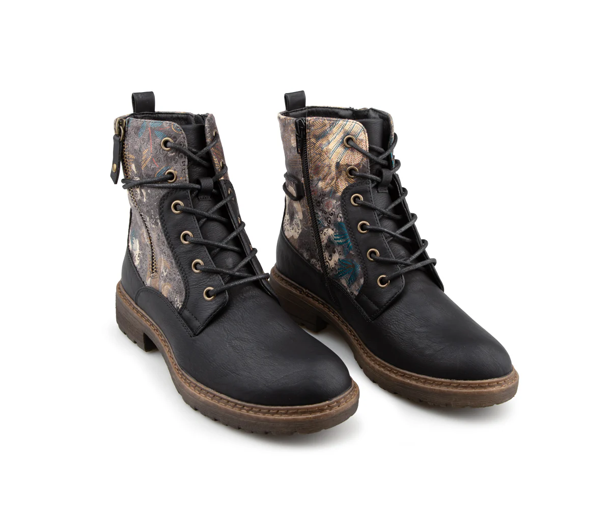Bottes courtes Alberto pour femmes - SWENNA - Image 6