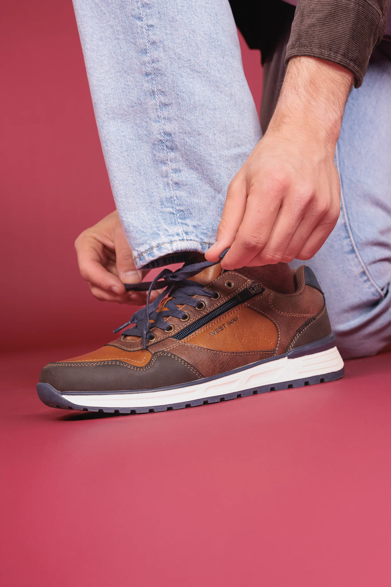 Souliers lacés West Way pour hommes - SWESTON - Image 10