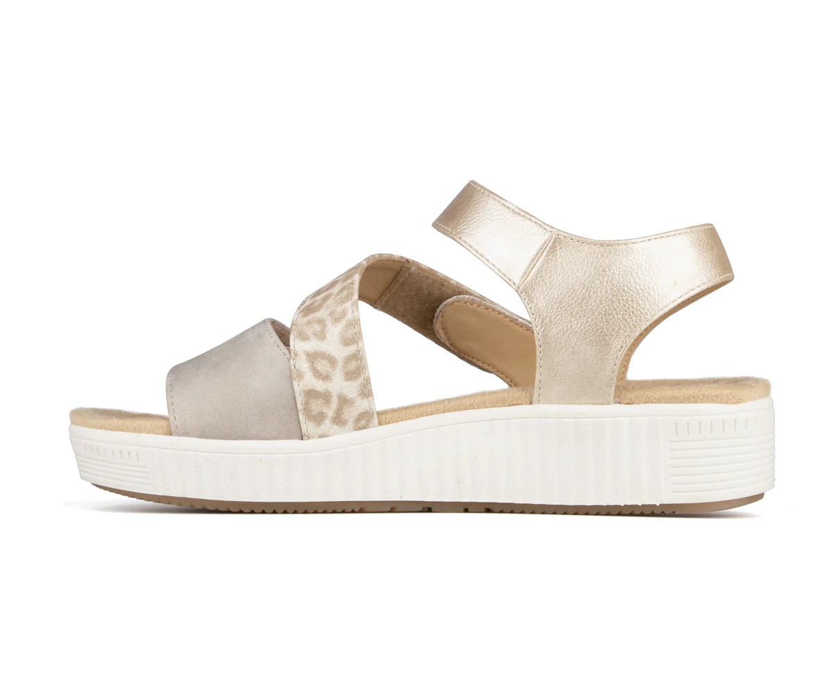 Sandales à talon compensé Alberto pour femmes - TORIFINA - Image 10